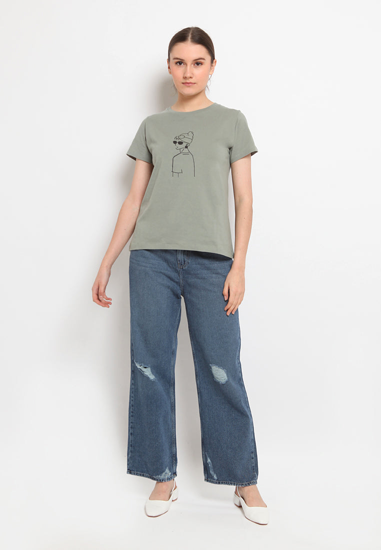 Graphic short sleeve t-shirt