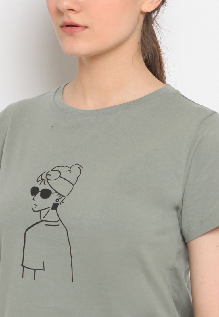 Graphic short sleeve t-shirt