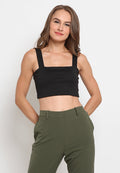 Sleeveless Cropped Top