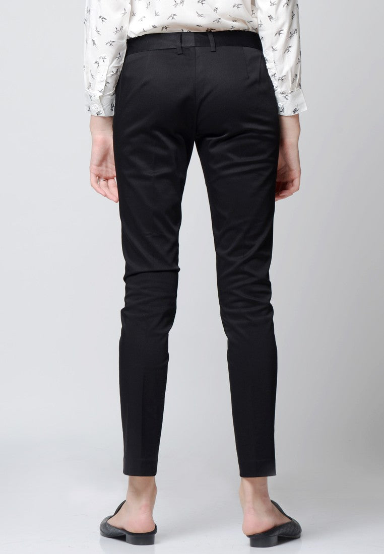 Black Manhattan Editor Pants