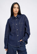 Regular Fit Long Sleeve Denim Shirt
