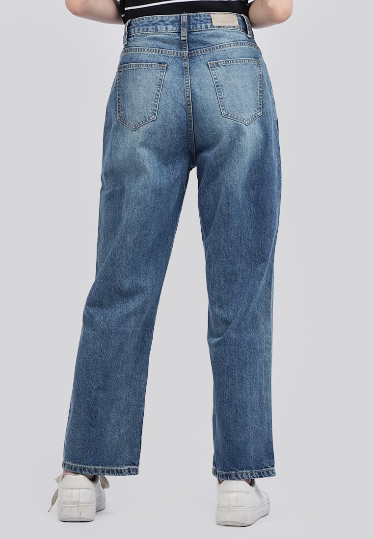 Cullotes Denim Pants Blue