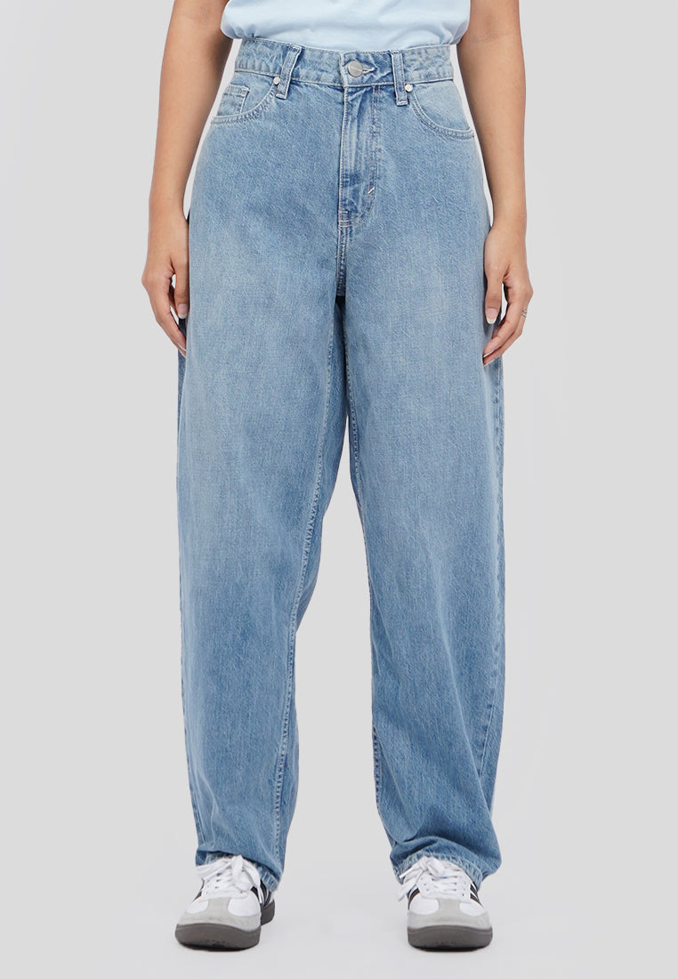 Barrel Denim Pants