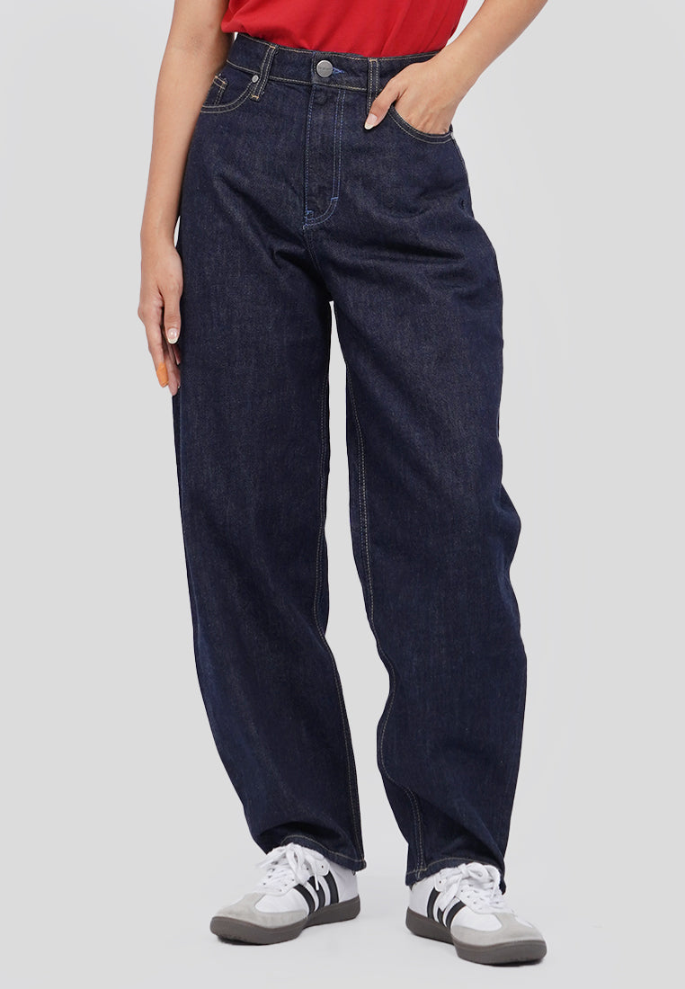 Barrel Denim Pants