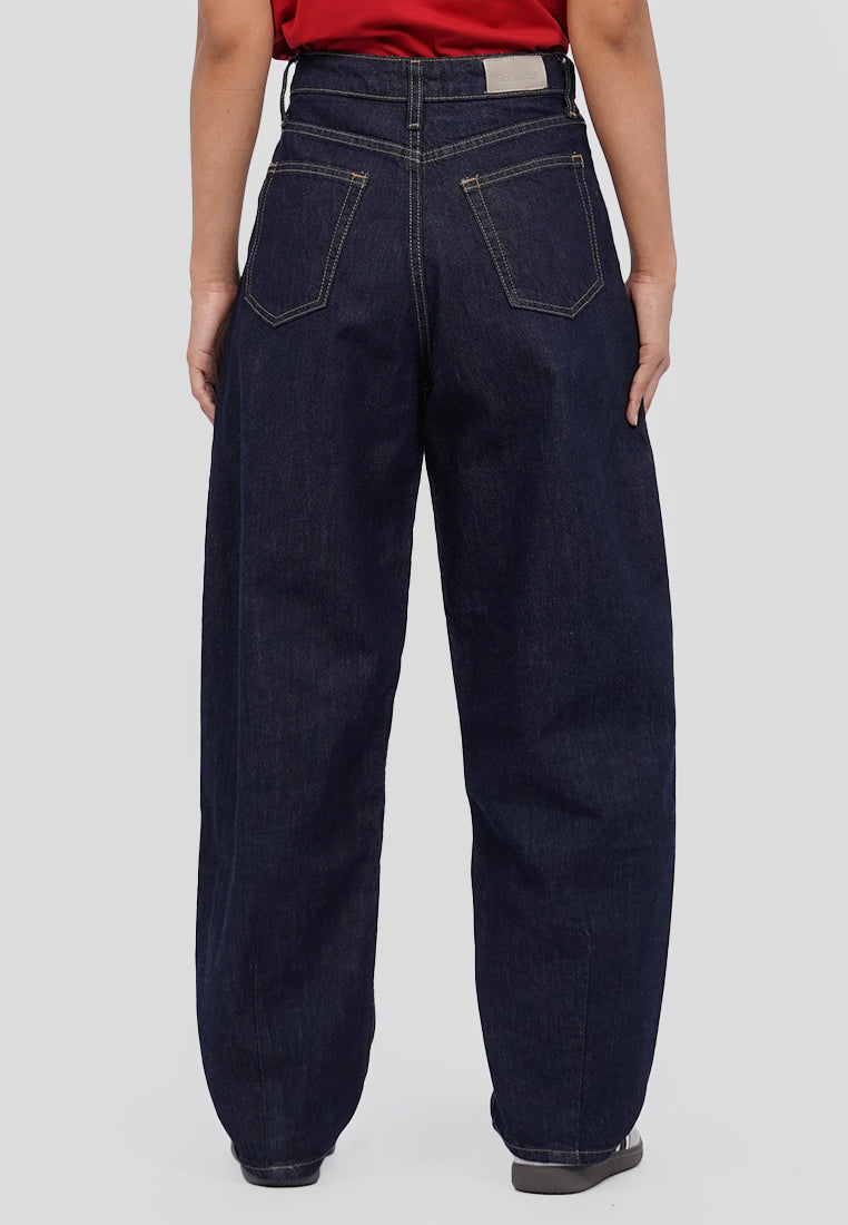 Barrel Denim Pants