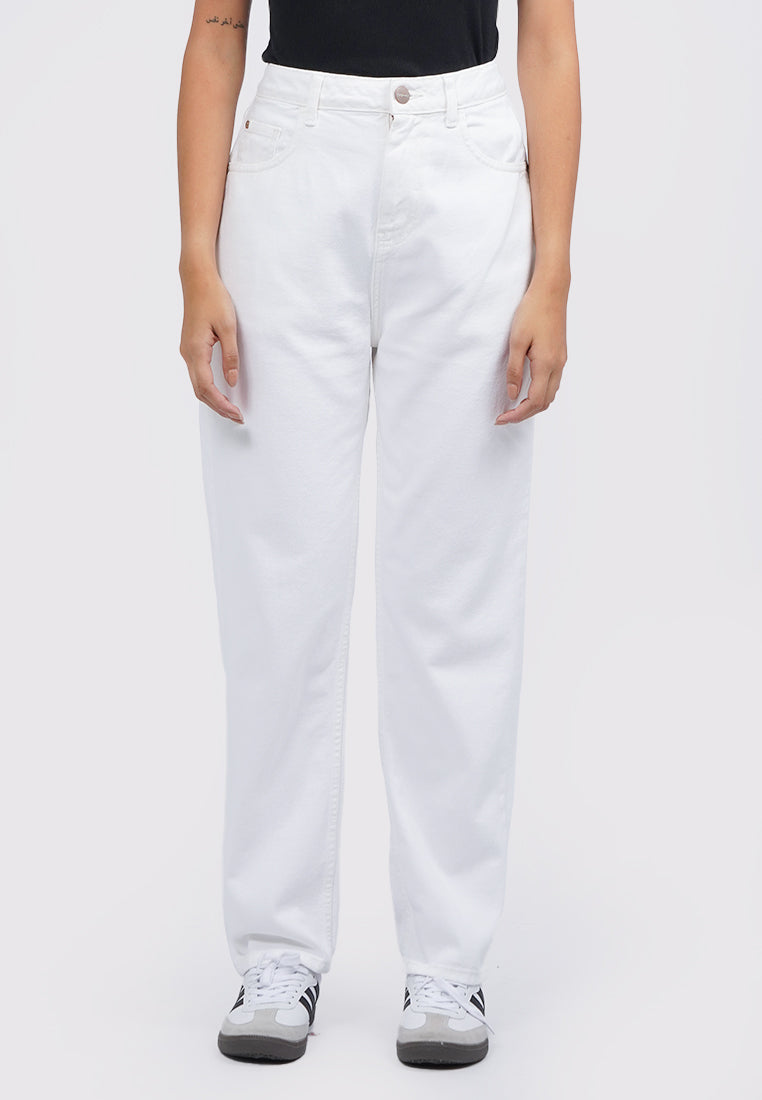 Mom Jeans Denim Pants