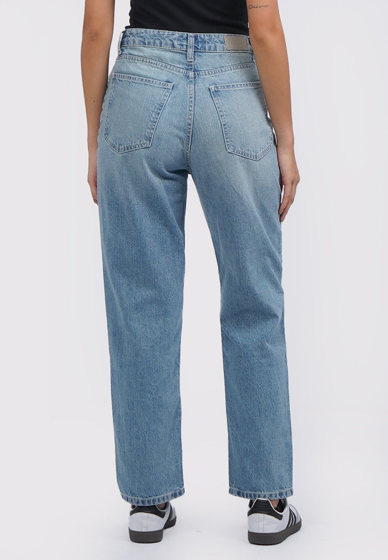 Mom Jeans Denim Pants