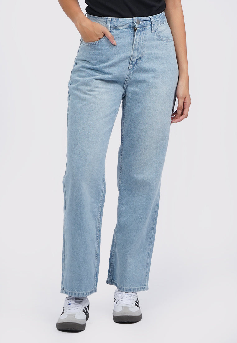 Straight Denim Pants