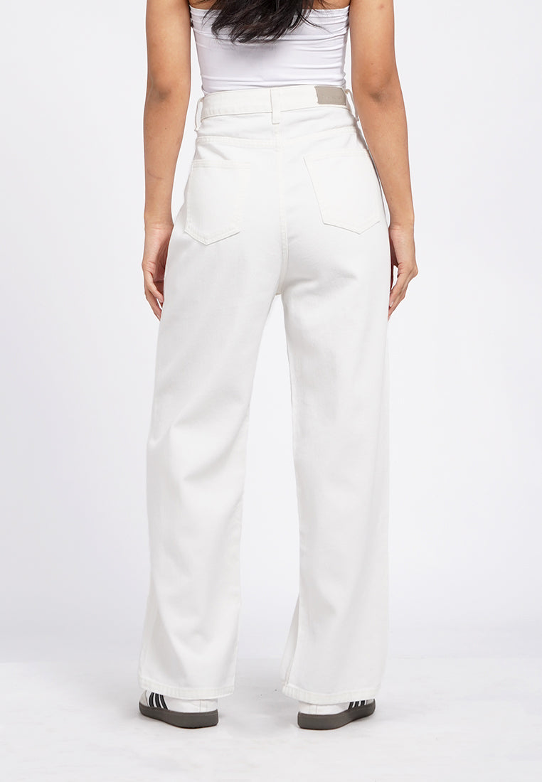 Straight Denim Pants