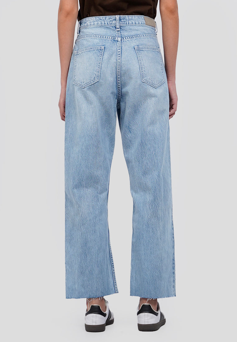 Straight Denim Pants