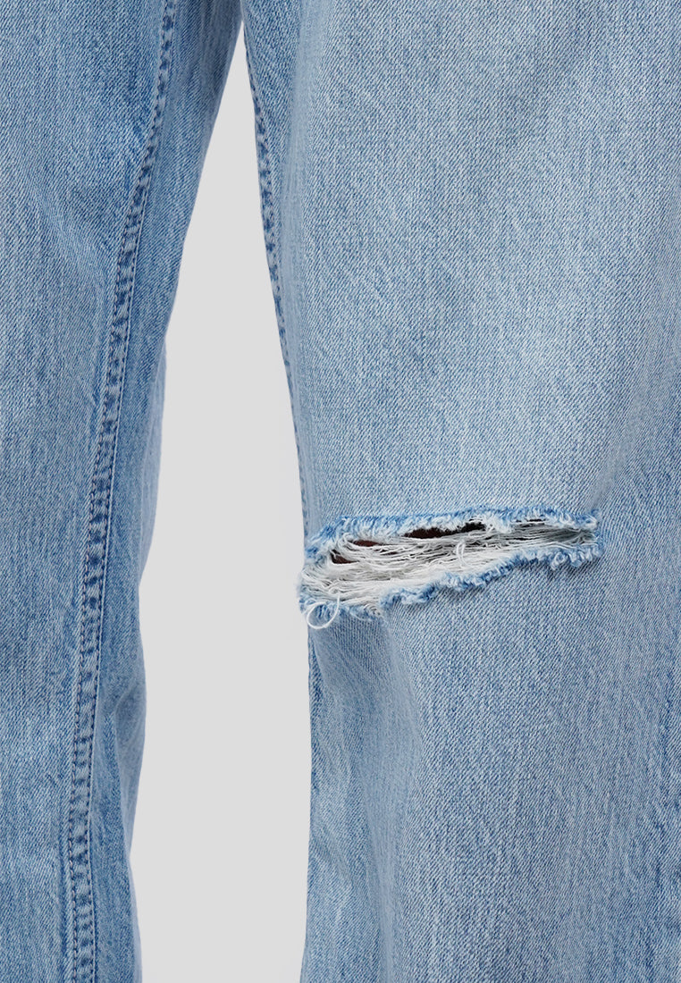 Straight Denim Pants