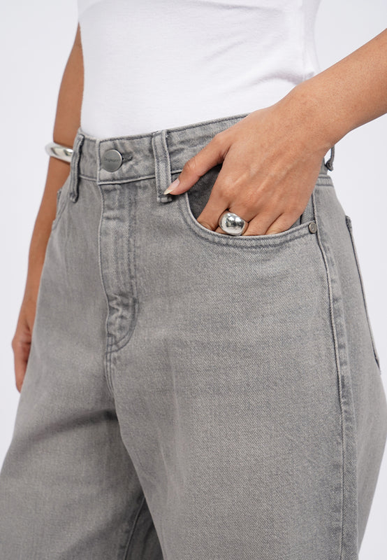 Straight Fit Denim Pants