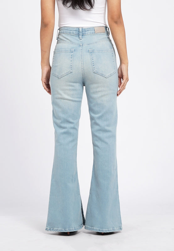 Bootcut Flare Denim Pants