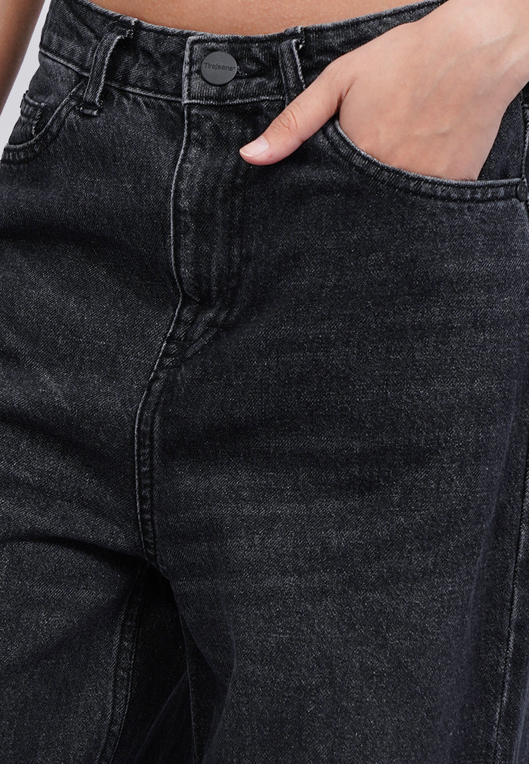 Wide Leg Denim Pants