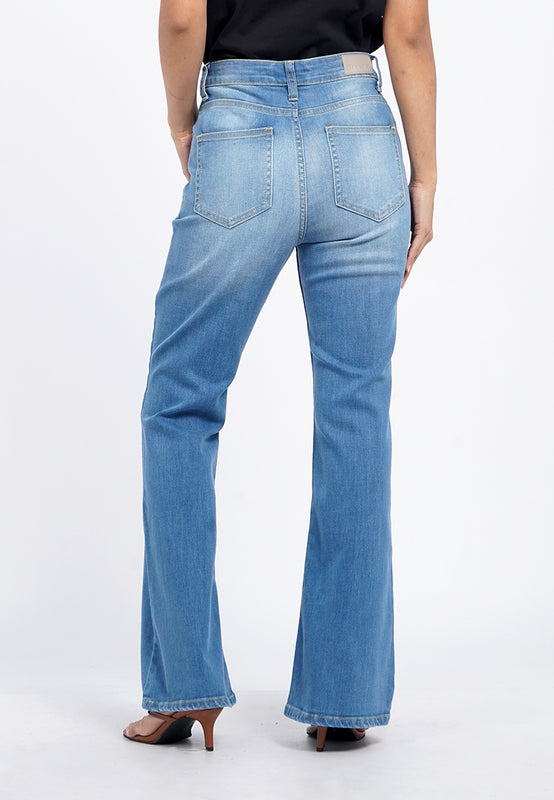 Bootcut Flare Denim Pants