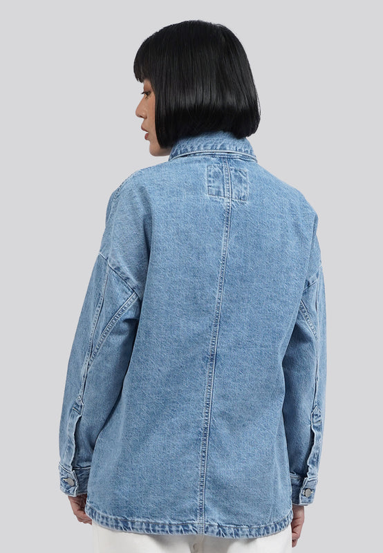 Oversized Shirt Denim
