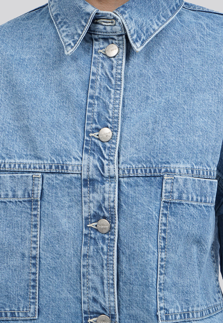 Oversized Shirt Denim