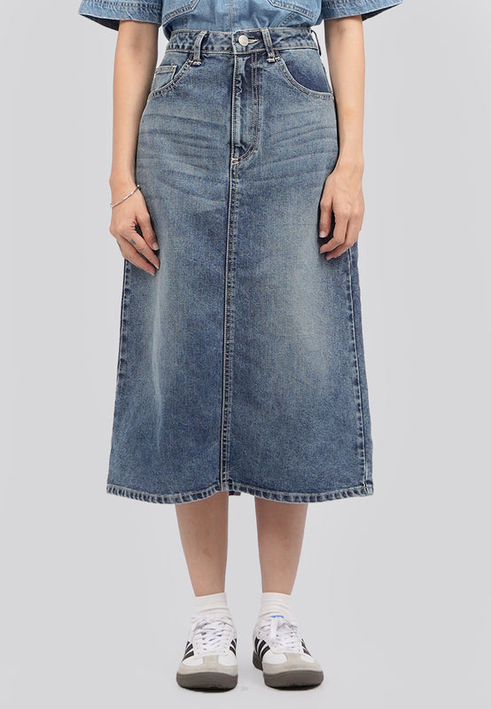 Midi Skirt Denim