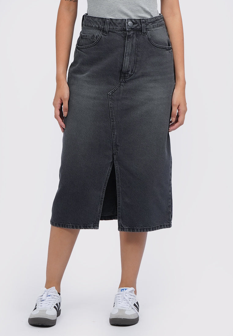 Skinny Denim Skirt