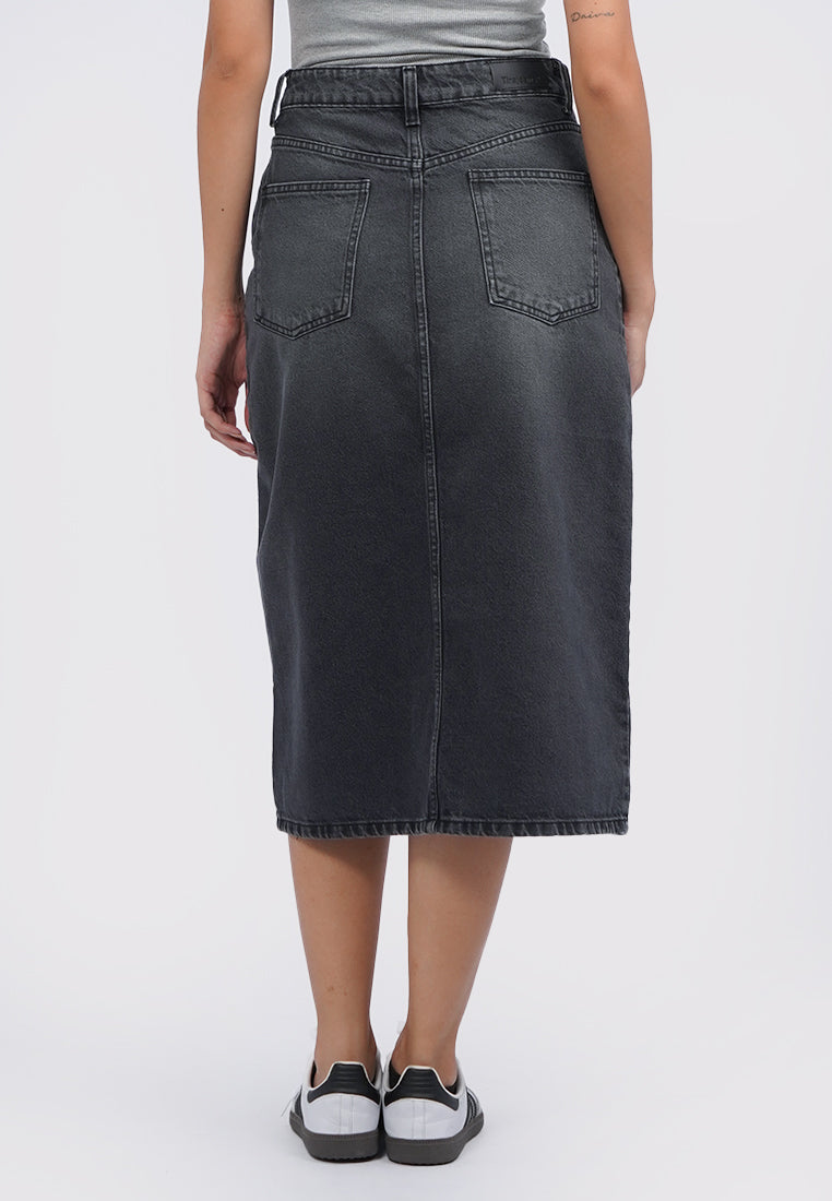 Skinny Denim Skirt