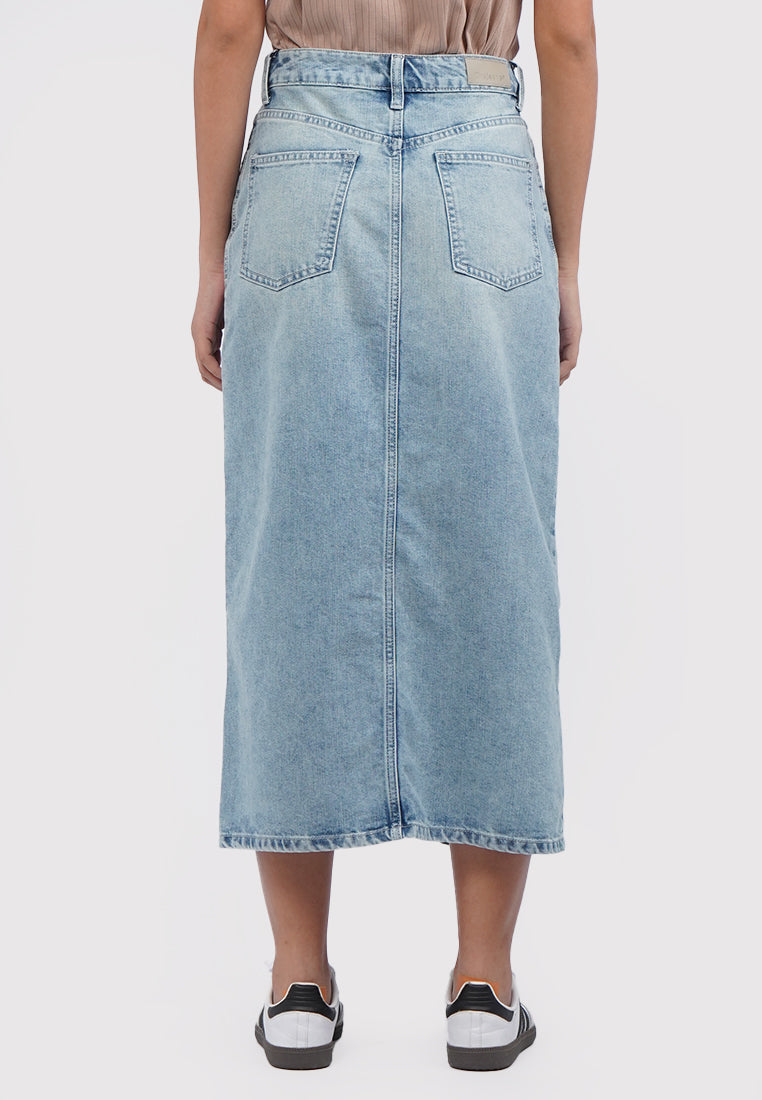 Maxi Denim Skirt