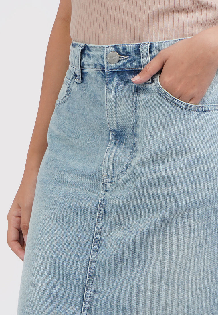 Maxi Denim Skirt