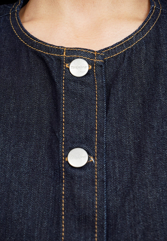Regular Fit Denim Vest