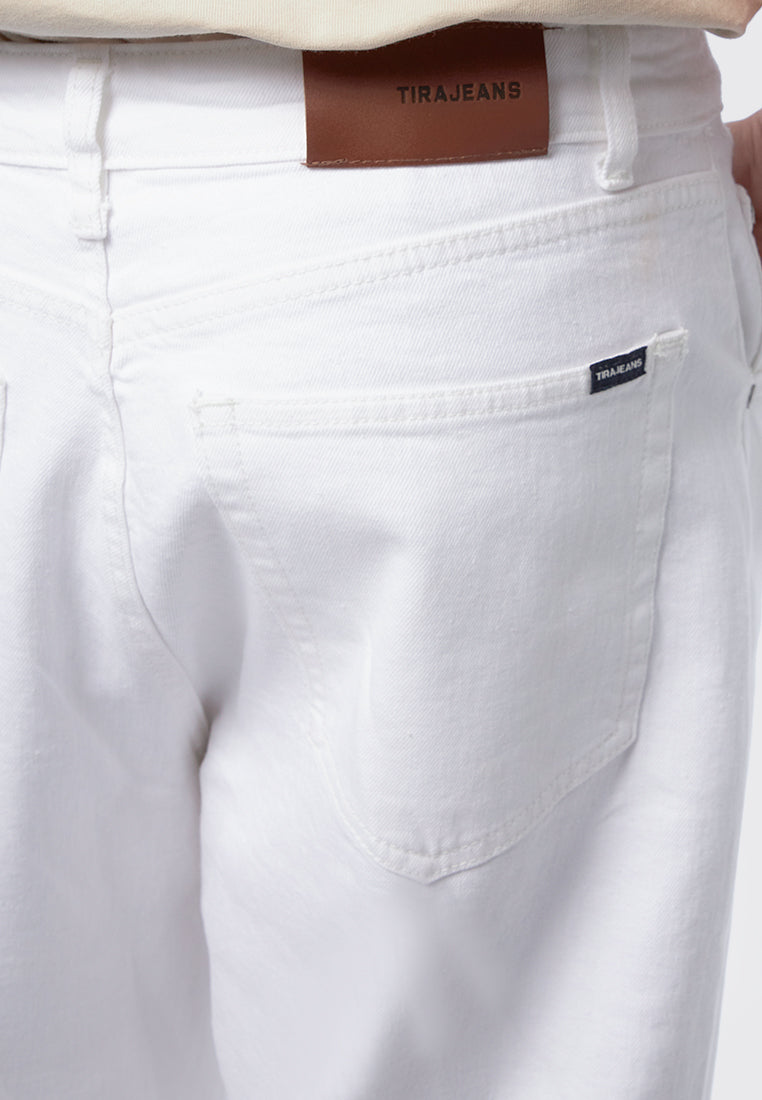Loose Off White Denim