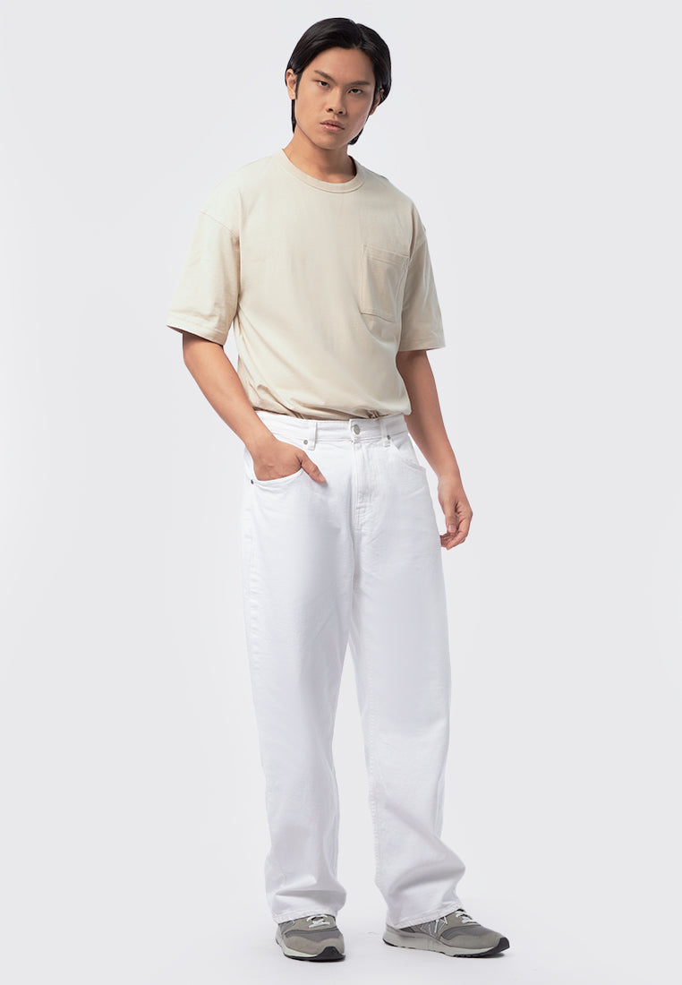 Loose Off White Denim