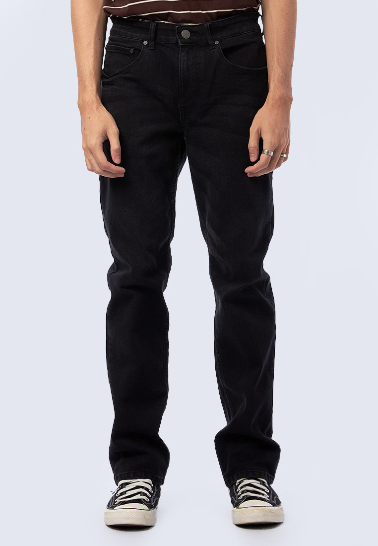 Slim Tapered Denim Dark Grey