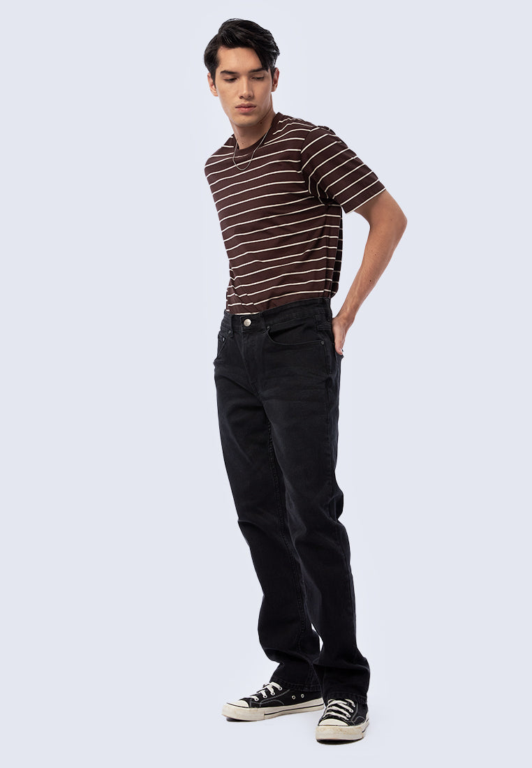 Slim Tapered Denim Dark Grey