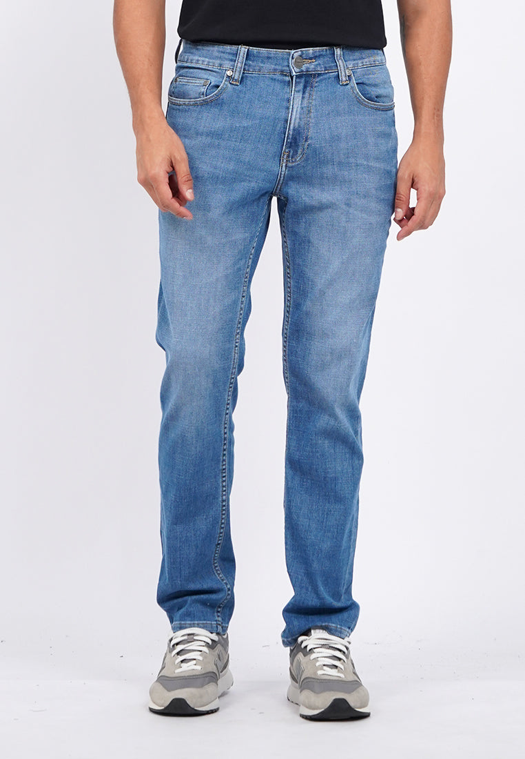 Slim Tapered Denim Pants