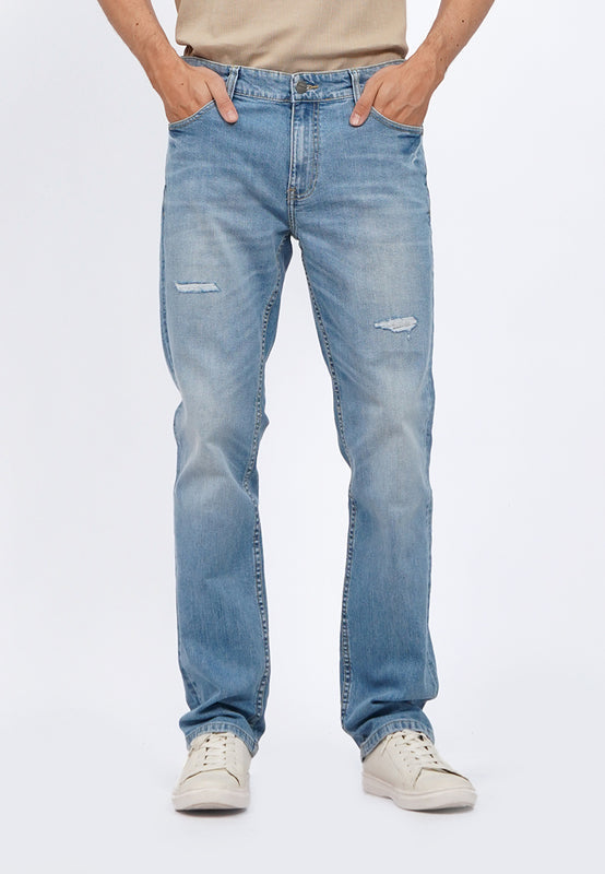 Slim Tapered Denim Pants