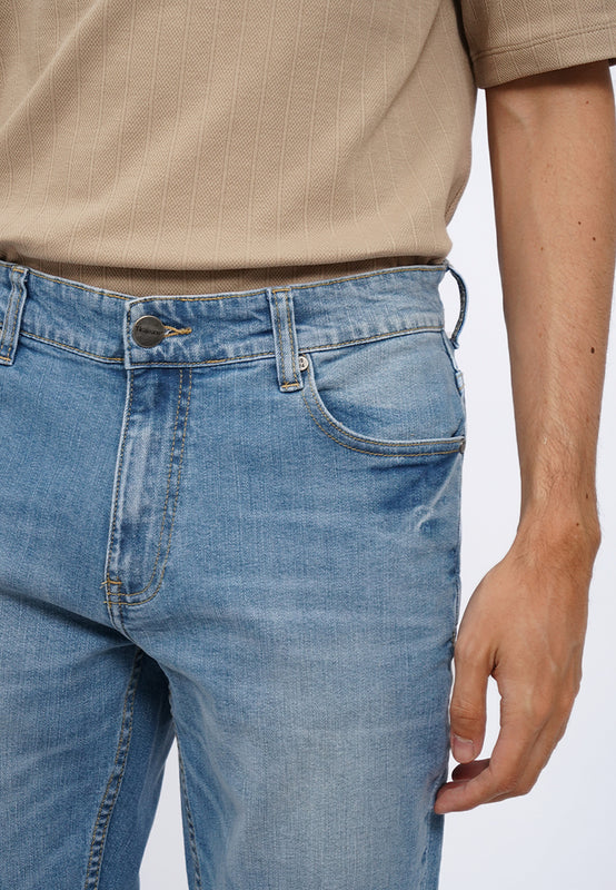 Slim Tapered Denim Pants