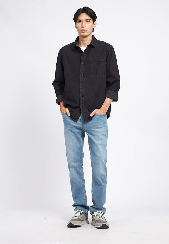 Slim Fit Denim Pants