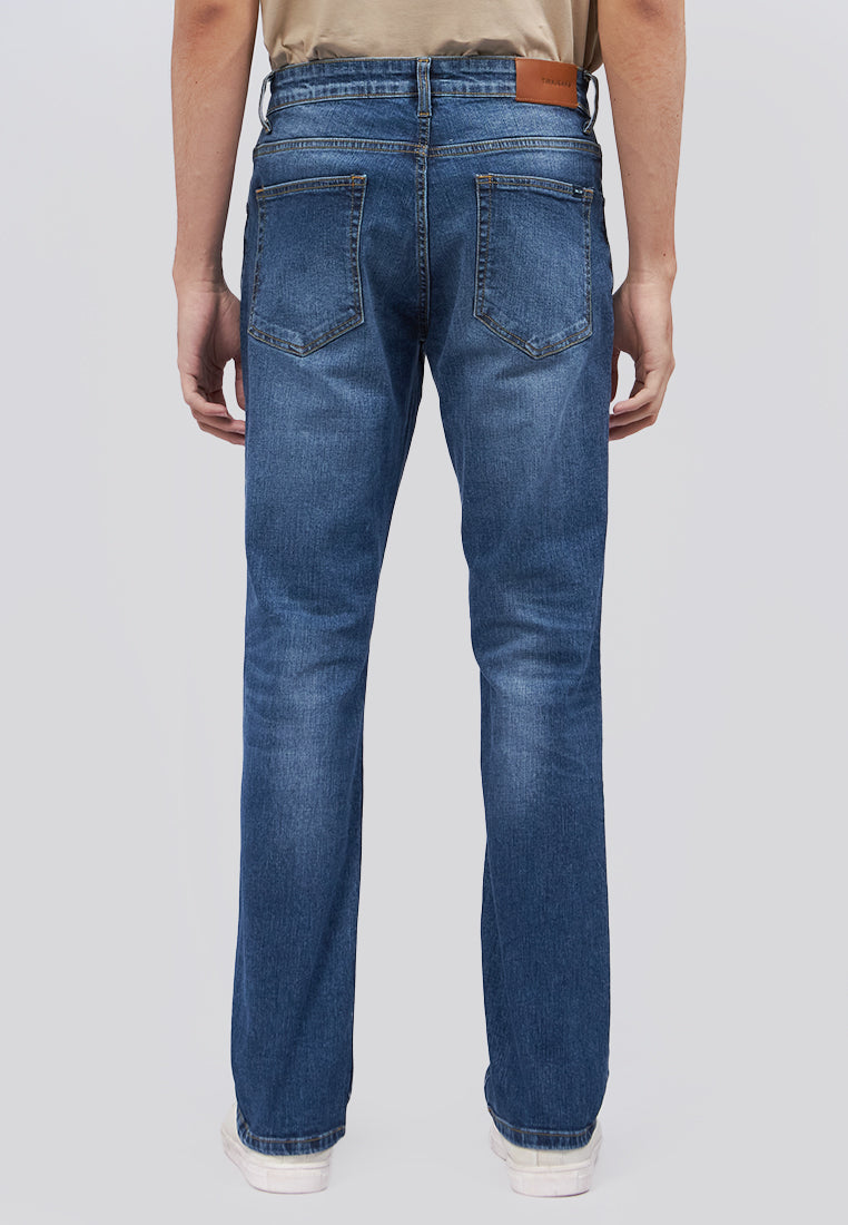 Slim Fit Premium 3D Denim Pants