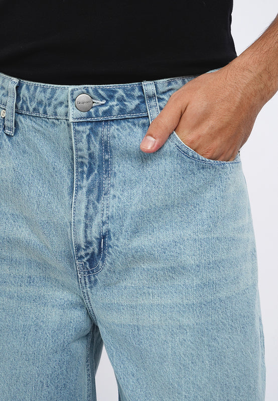 Barrel Denim Pants