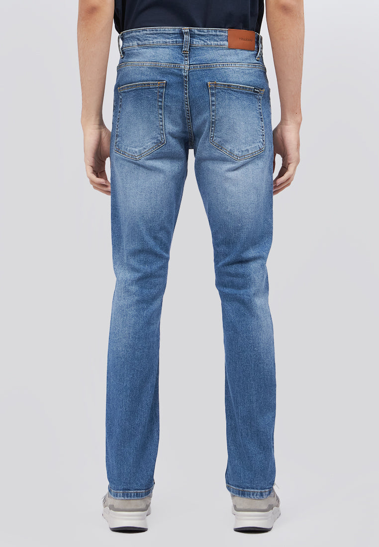 Skinny Straight Denim Pants