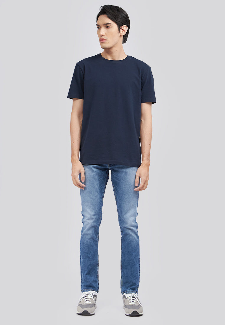 Skinny Straight Denim Pants