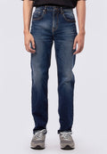 Men Regular Denim Pants Med Blue