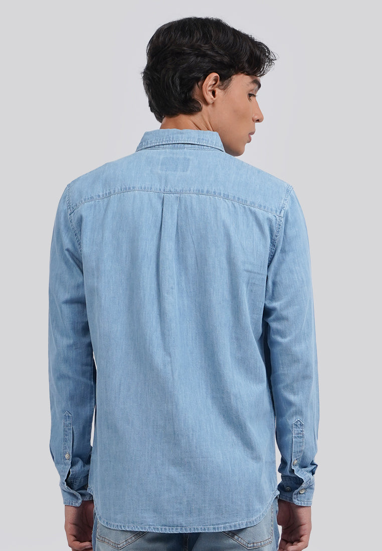 Overdyed Regular Denim Shirt