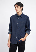 Regular Fit Long Sleeve Denim Shirt