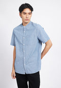 Regular Fit Short Sleeve Denim Shirt