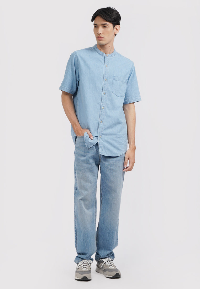 Regular Denim Koko Shirt Light Blue