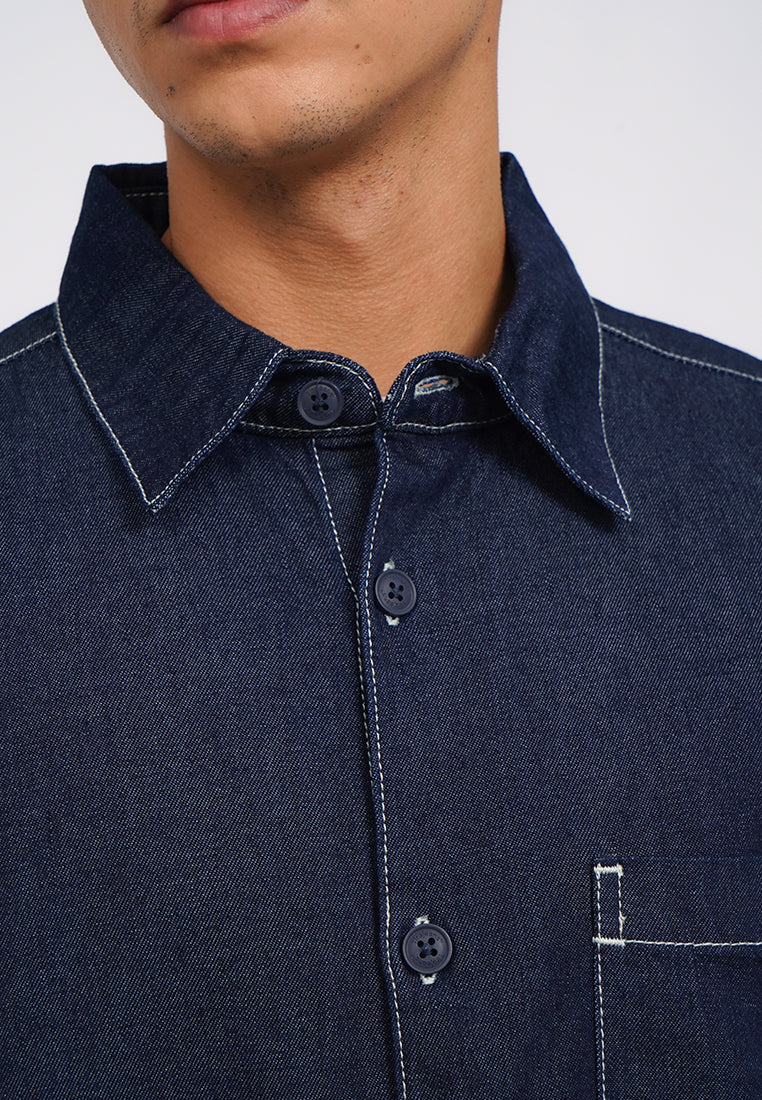 Relaxed Fit Denim Shirt