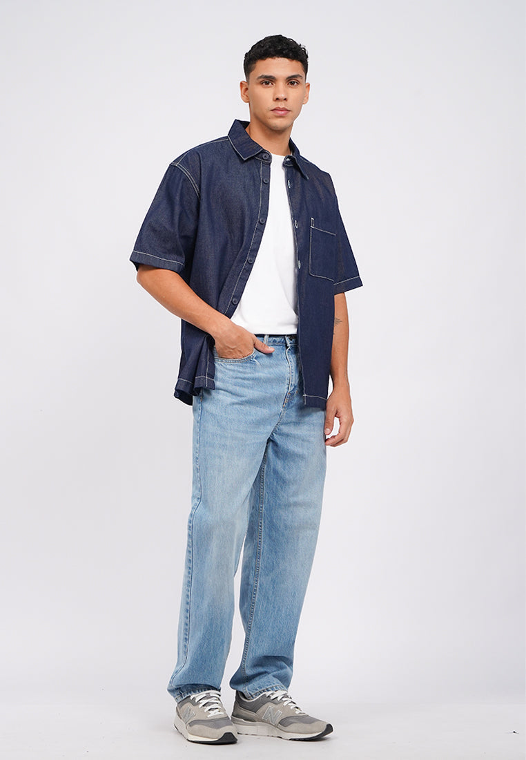 Relaxed Fit Denim Shirt