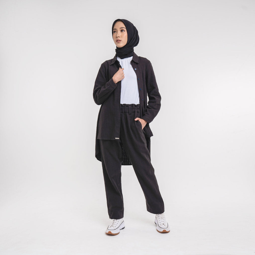 Hi-Low Shirt Black