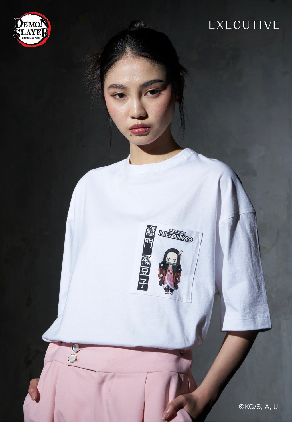 Demon Slayer Executive Nezuko Pocket T-Shirt