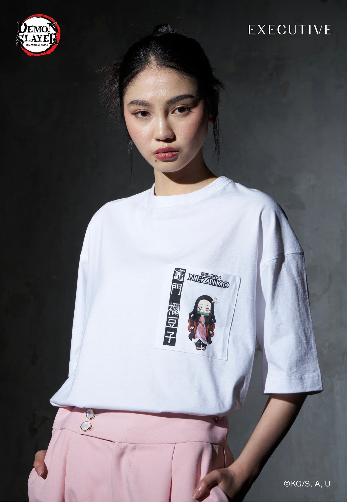 Demon Slayer Executive Nezuko Pocket T-Shirt
