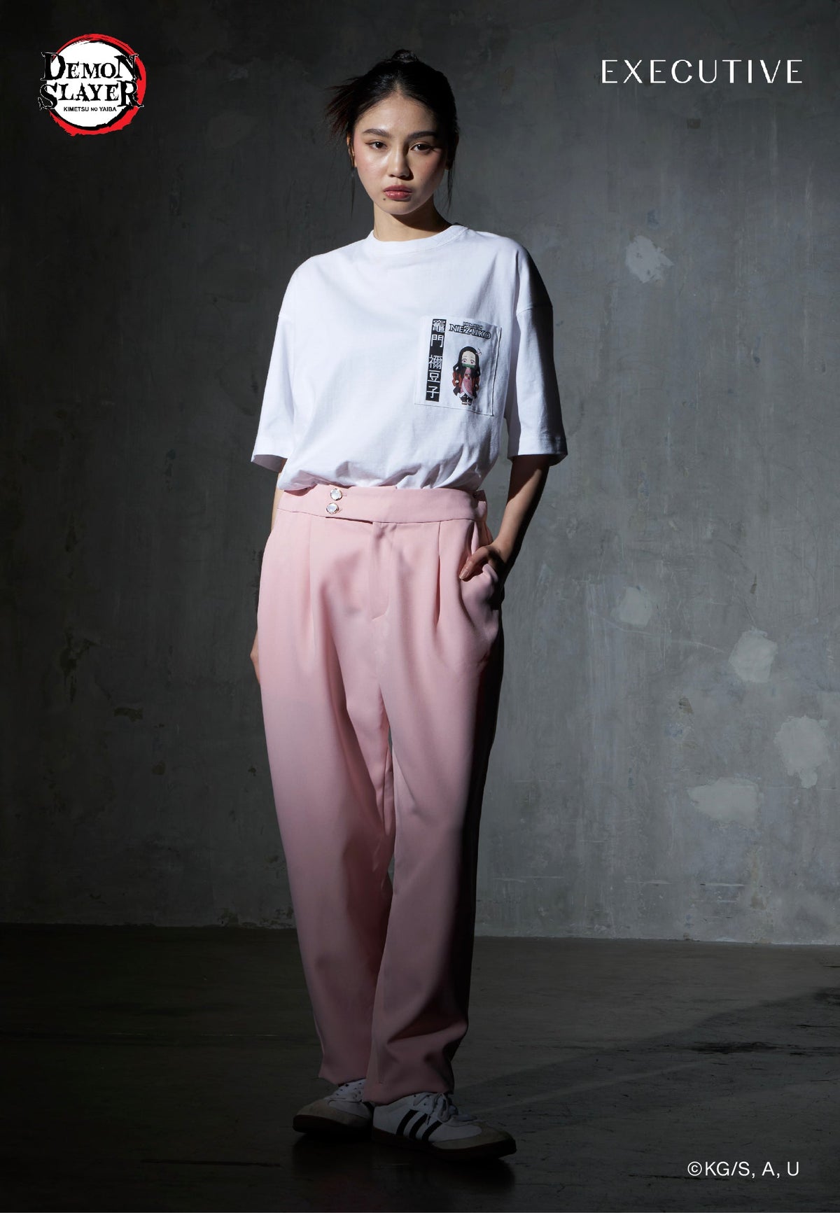 Demon Slayer Executive Nezuko Pocket T-Shirt